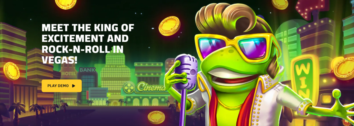 Elvis Frog in Vegas by BGaming 1 Elvis