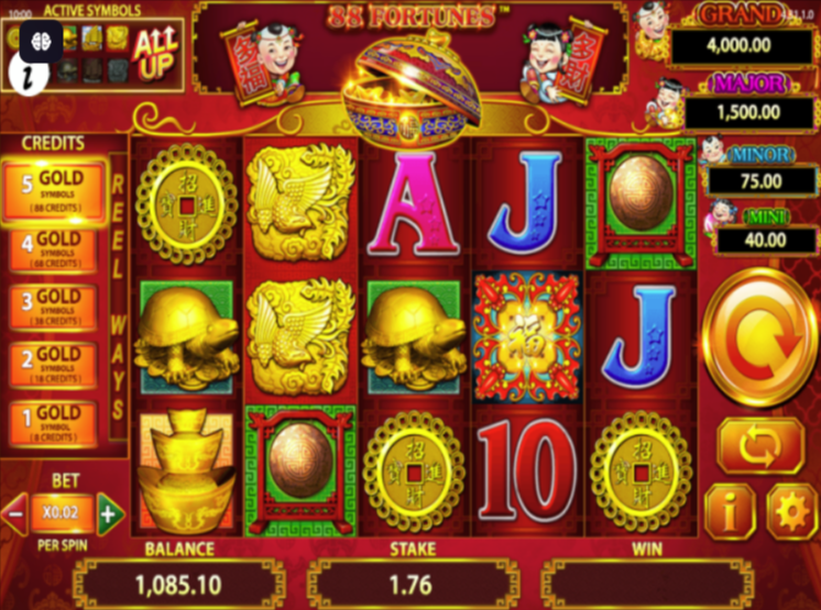 88 Fortunes