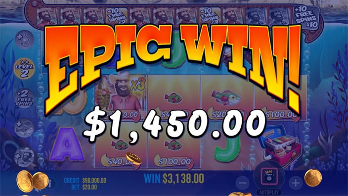 Big Bass Splash big win