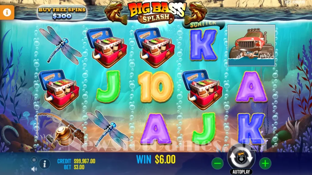 big bass splash symbols
